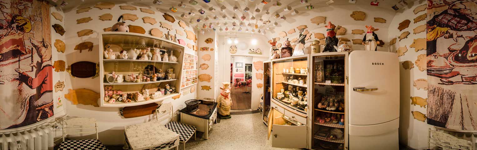Wildschweinwald im SchweineMuseum