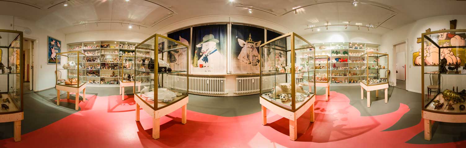 Wildschweinwald im SchweineMuseum