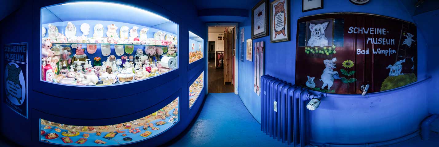 Das Badezimmer im SchweineMuseum